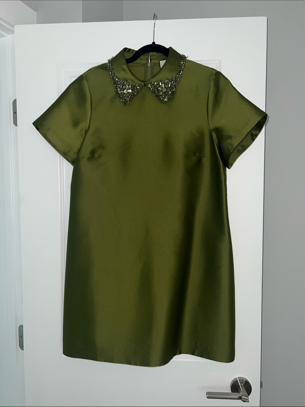 Tuckernuck Green Embellished Aurelie Shift Dress